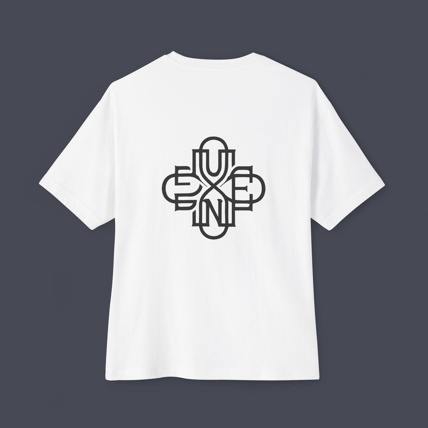 LÉ AMBIGRAM OVERSIZED TEE.
