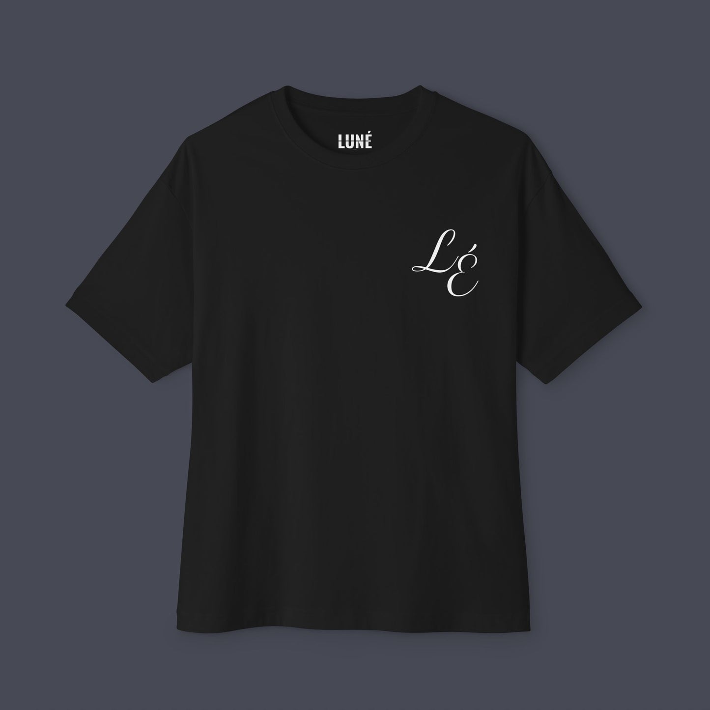 LÉ AMBIGRAM OVERSIZED TEE.