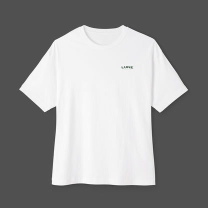lune-antwerp green dsgn oversized white tee.