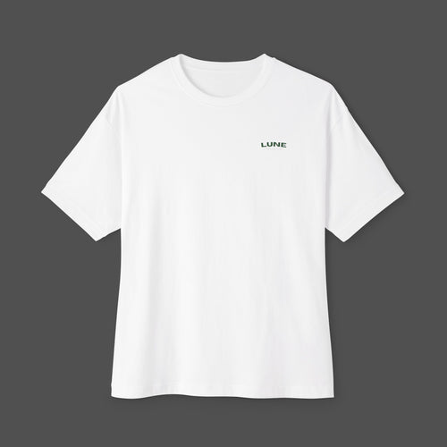 lune-antwerp green dsgn oversized white tee.
