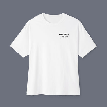 White (No Risk No 911) Tee.