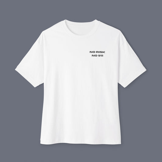 White (No Risk No 911) Tee.