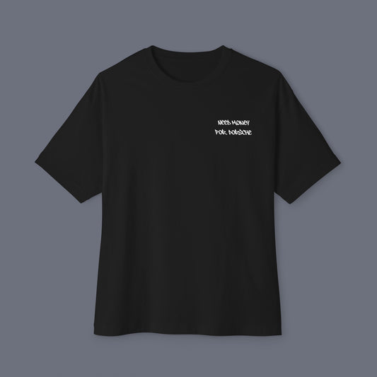 Black (Need Money For Porsche) Tee.