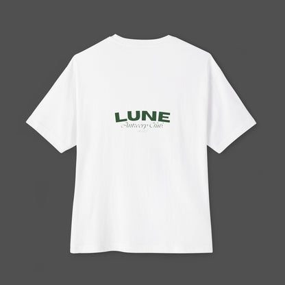 lune-antwerp green dsgn oversized white tee.