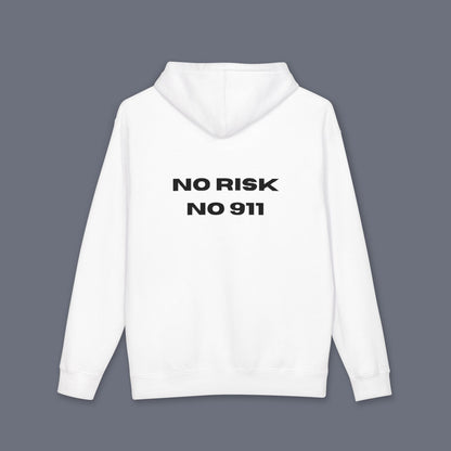 White (No Risk No 911) Hoodie.